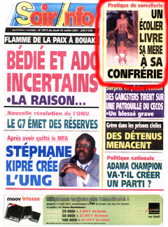 Sorcellerie dans la presse ivoirienne